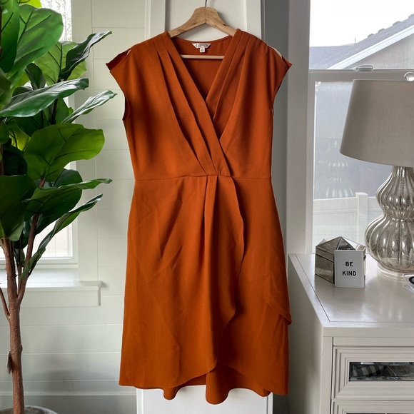 Lepore Dresses Lapore Burnt Orange Dress Poshmark
